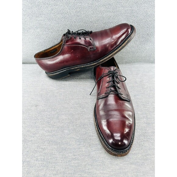 VINTAGE FLORSHEIN IMPERIAL 93606 - Size 10.5 B Shell Cordovan Oxford ShoesB15